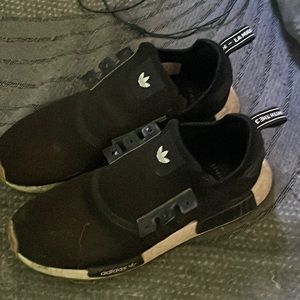 Adidas nmd black/white/gum